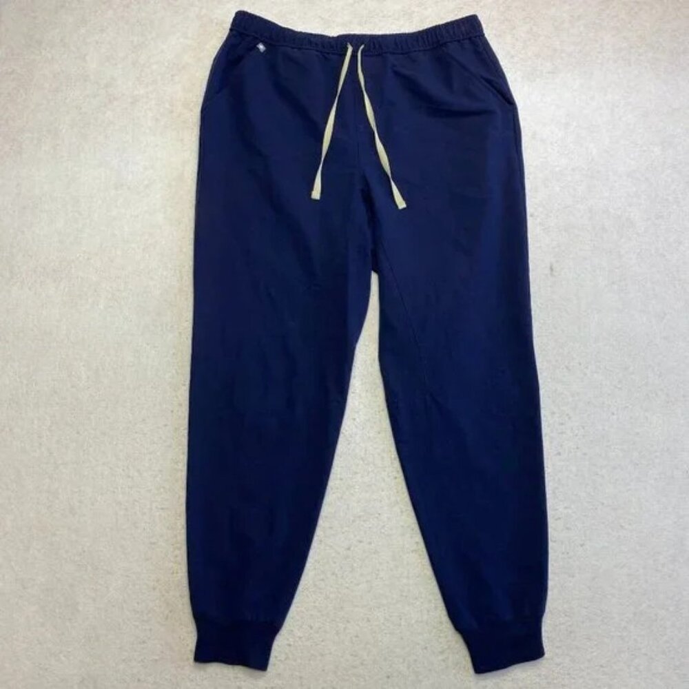 Figs Tansen Jogger Men's Size L Navy Blue Technical Scrub Pants Medical Uniform